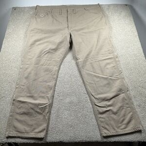 Bulwark FR Flame Resistant Work Pants Men's 50x32 Tan CAT 2 NFPA 2112
